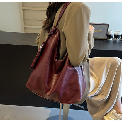 Oversized Slouchy Shoulder Tote Bag for Women