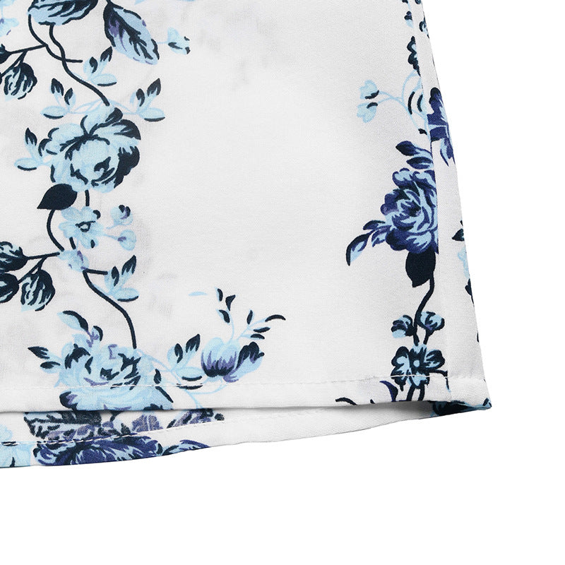 Floral Strapless Wide Leg Jumpsuit Resort Outfit