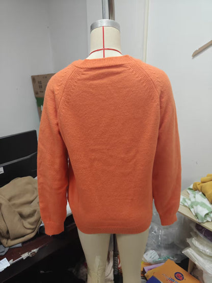 Women's Chenille Button Shoulder Batwing Sweater