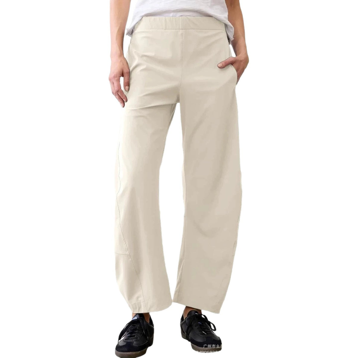 Women's Wide Leg Pants Casual Loose Work Trousers