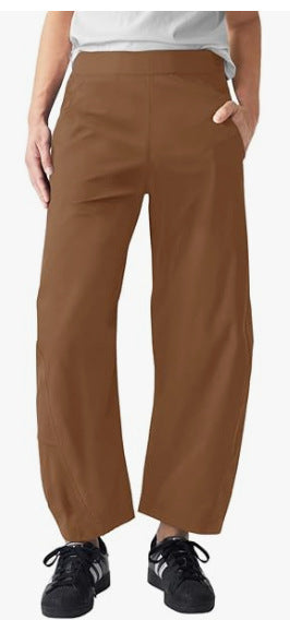 Women's Wide Leg Pants Casual Loose Work Trousers