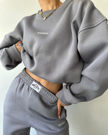 Women's Oversized Sweatshirt Joggers Lounge Matching Set