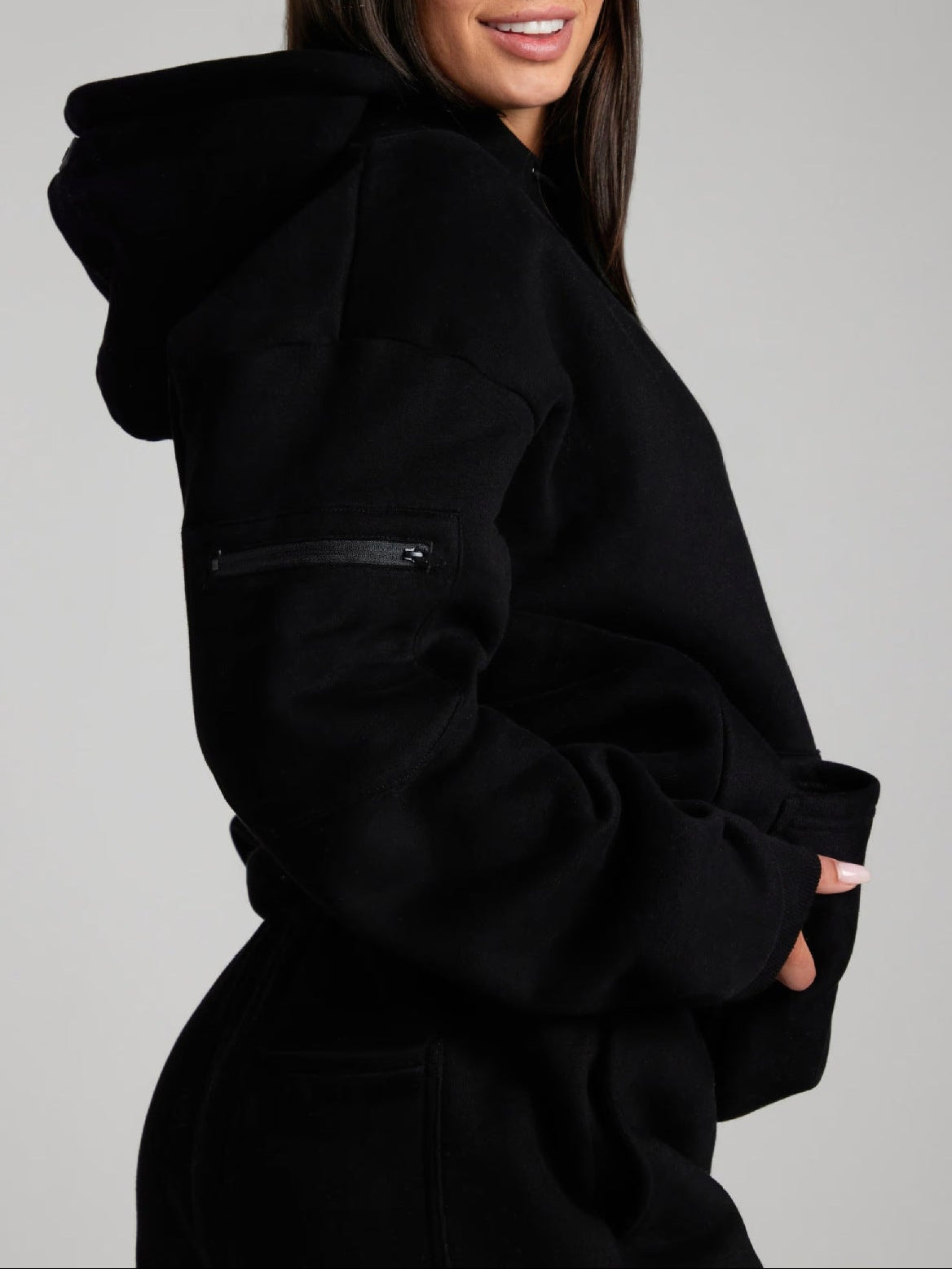 Women's Eye Mask Hoodie Sweatpants Two Piece Lounge Set