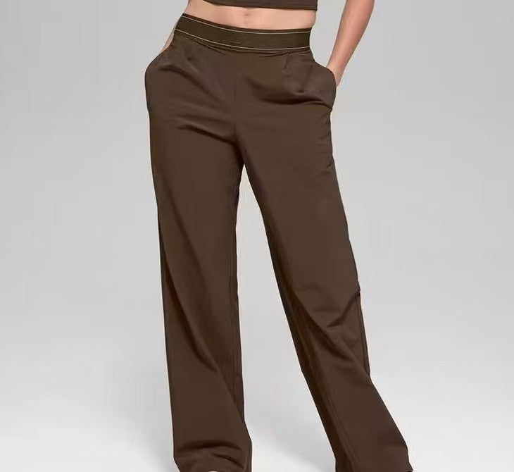 Women's Wide Leg Yoga Pants High Waist Casual Loose