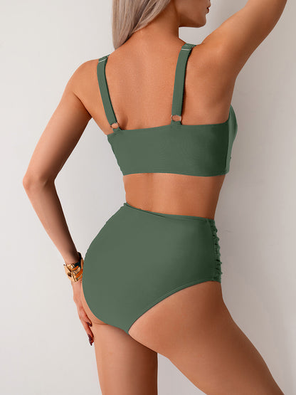 New High-Waisted Bikini Swimsuit for Women - Sexy and Stylish