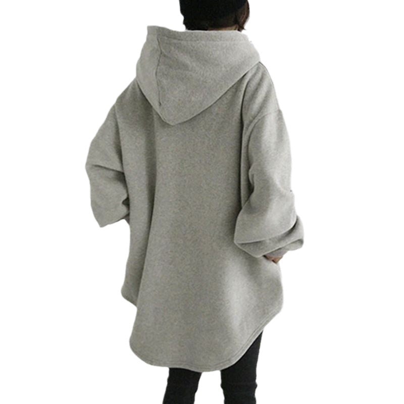 Women's Oversized Hoodie Tunic Pocket Drawstring Pullover