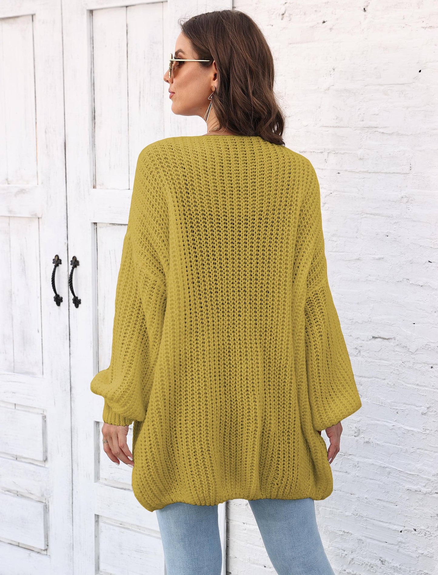 Women's Thick Coat Sweater Women's Cardigan Loose Lazy Style