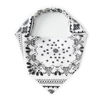 Paisley Triangle Headband Elastic Hair Scarf Wrap Band