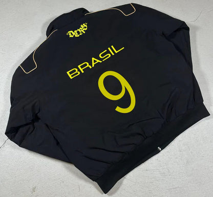 Wholesale Women's Oversized Brazil Soccer Jacket