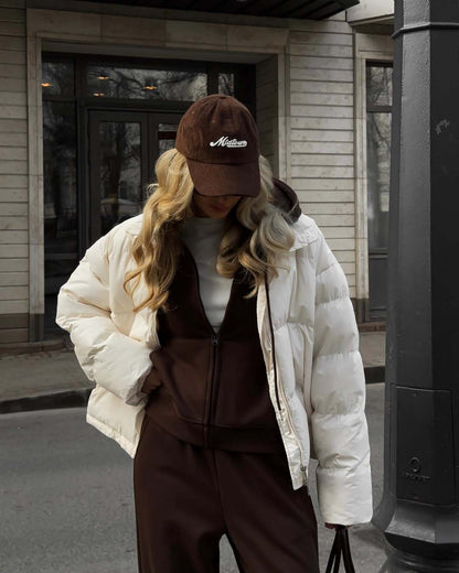 Women’s Zip Up Hoodie & Wide Leg Pants Lounge Set