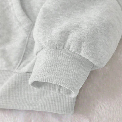 California Letter Graphic Oversized Hoodie Pullover