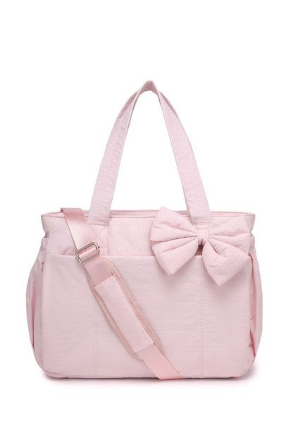 Lightweight Quilted Crossbody Travel Tote Bag for Women