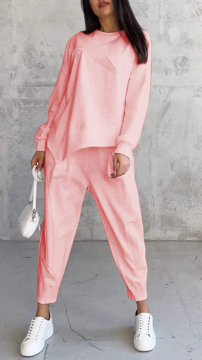 Women's Oversized Sweatshirt & Joggers Matching Set
