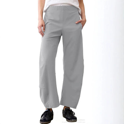 Women's Wide Leg Pants Casual Loose Work Trousers