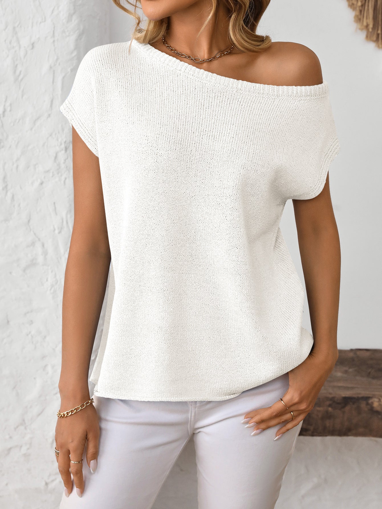 Y2K Summer Knitted Sweater Top Women’s Jumper