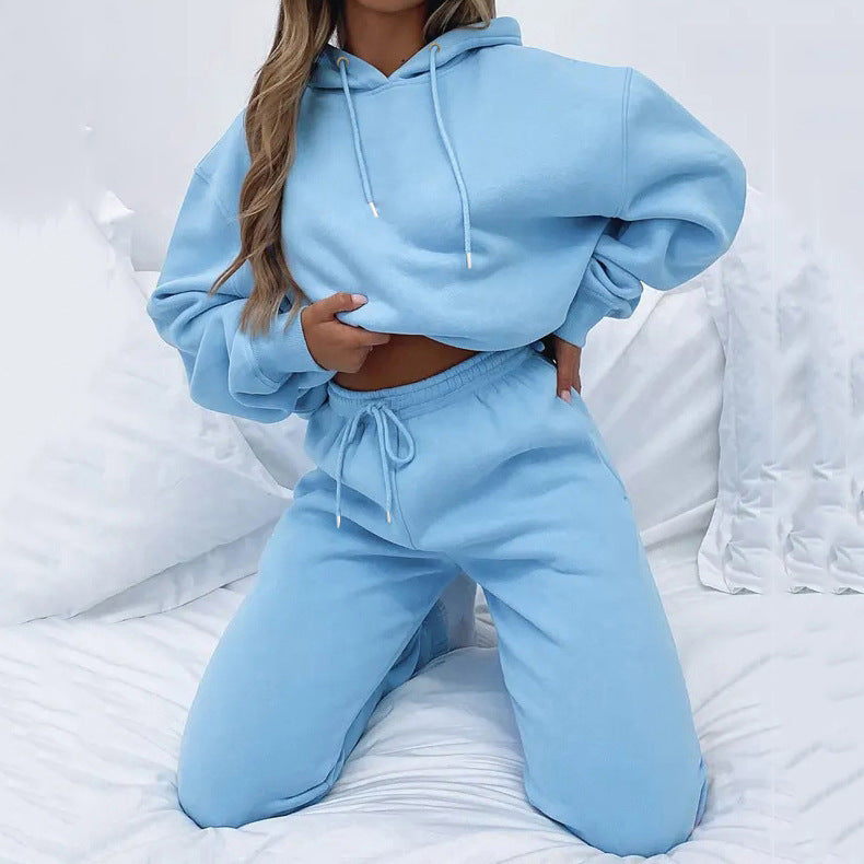 Women's Matching Hoodie & Sweatpants 2 Piece Lounge Set