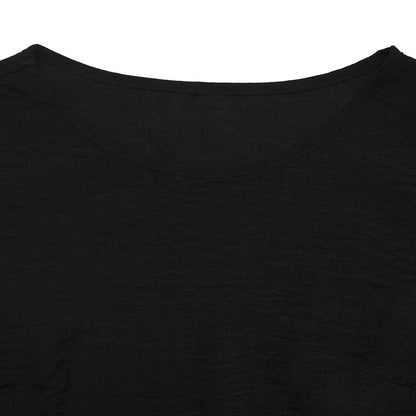 Black Contrast Trim Sleeveless Top and Shorts Set