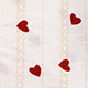 Valentine Heart Print V Neck Sleeveless Mini Dress