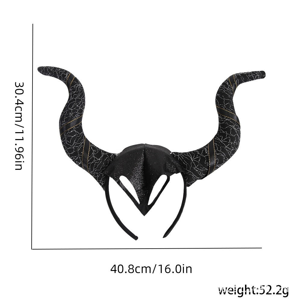 Devil Horn Headband for Halloween Costumes and Cosplay