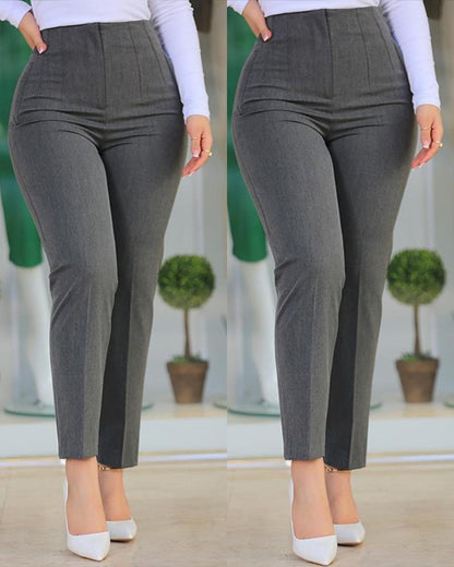 Women's High Waisted Skinny Casual Pants