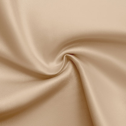 Satin V Neck Wrap Midi Dress Tie Waist Elegant