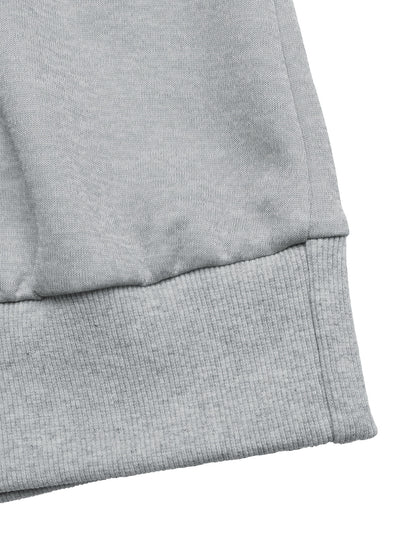 Bow Graphic Sweatshirt Crew Neck Oversized Pullover
