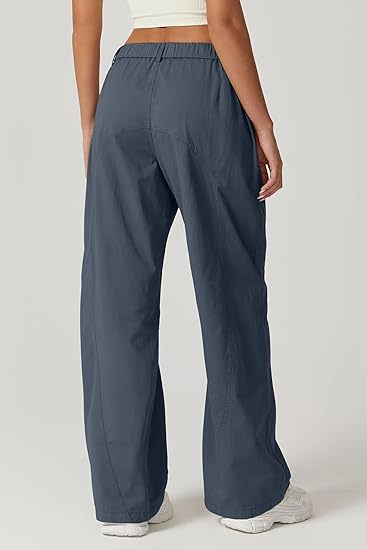 Women's High-Waisted Loose Straight-Leg Cargo Pants – Casual Streetwear