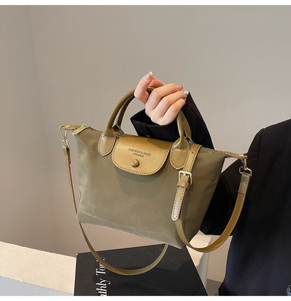 Minimalist Top Handle Crossbody Bag for Women