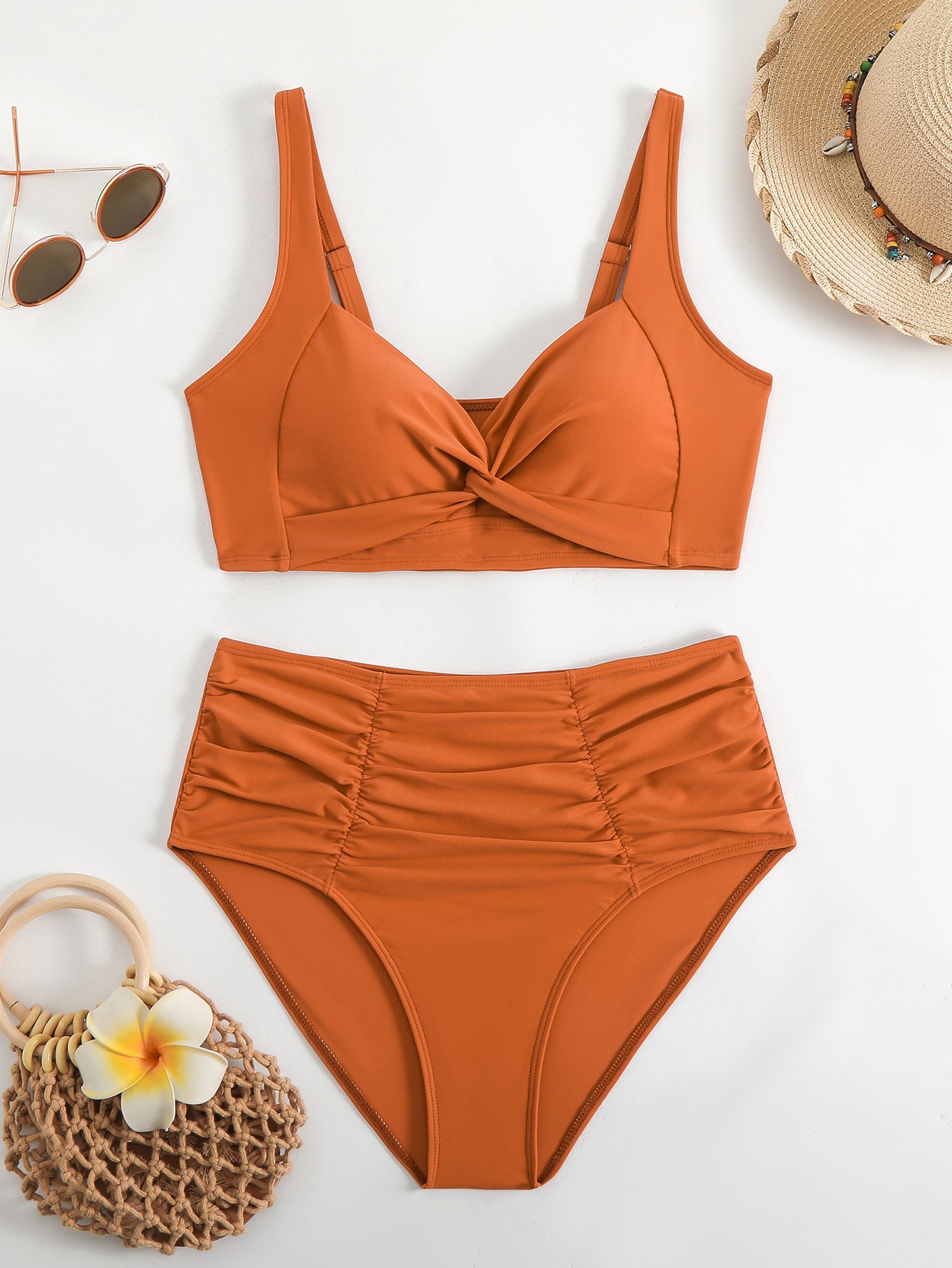 New High-Waisted Bikini Swimsuit for Women - Sexy and Stylish