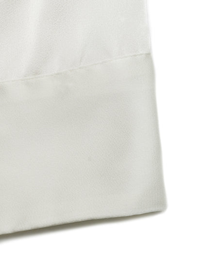 Elegant Satin Halter Neck Crop Top Sleeveless Blouse
