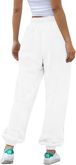 High Waist Loose Fit Sweatpants | Casual Jogger Pants Women