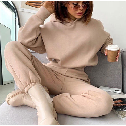 Women's Oversized Hoodie Joggers Lounge Set