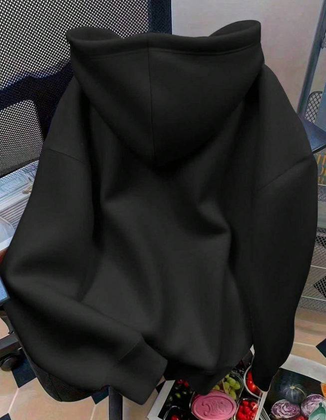 California Letter Graphic Oversized Hoodie Pullover