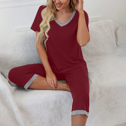 Plus Size Women's Pajama Sets - Women's Pajamas, Short Sleeve