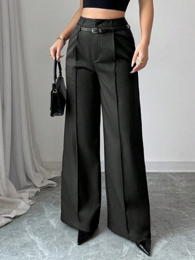 Women's High Waisted Wide Leg Business Casual Dress Pants