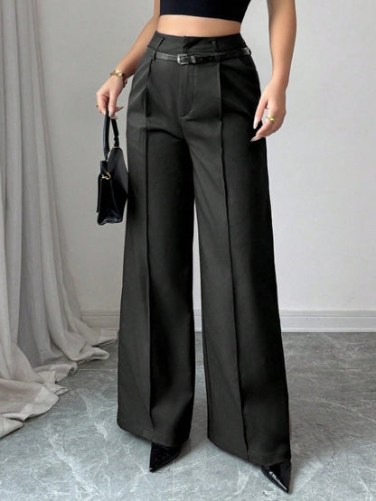 Women's High Waisted Wide Leg Business Casual Dress Pants