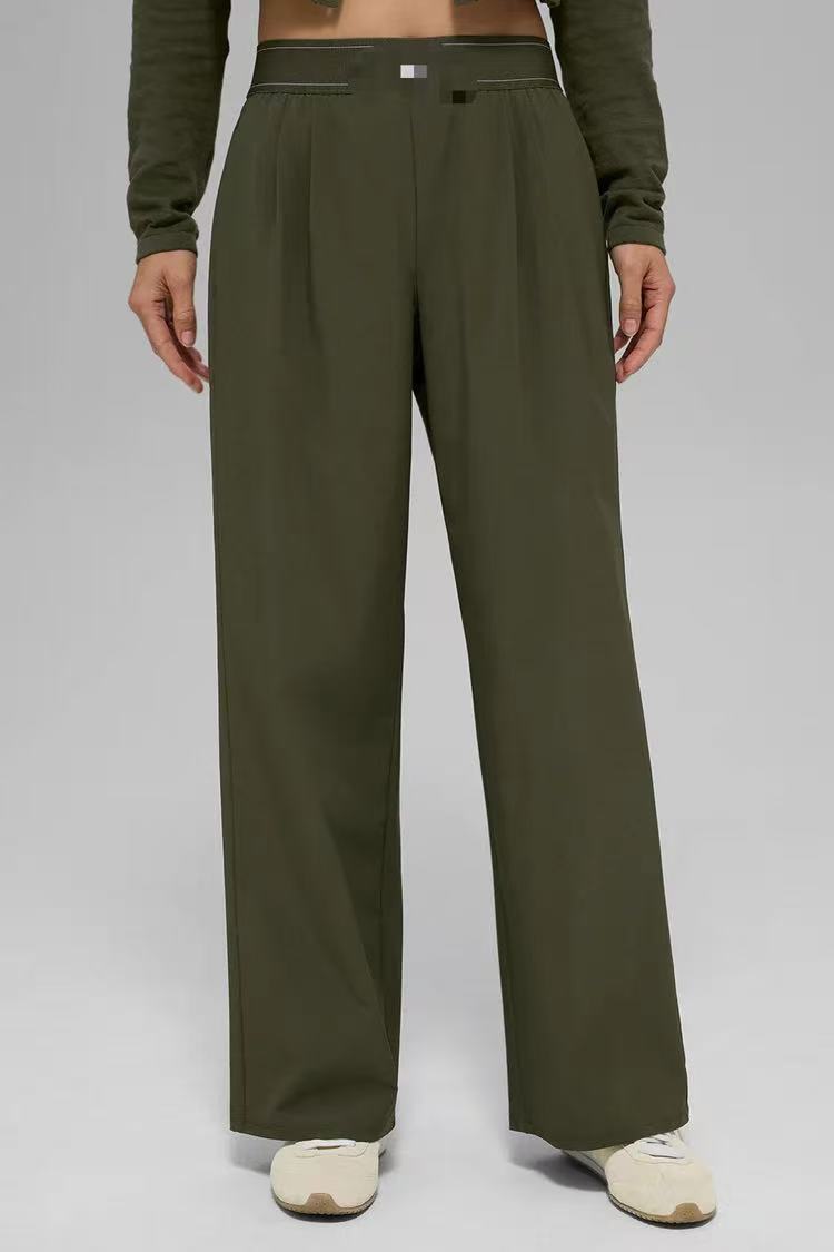 Women's Wide Leg Yoga Pants High Waist Casual Loose
