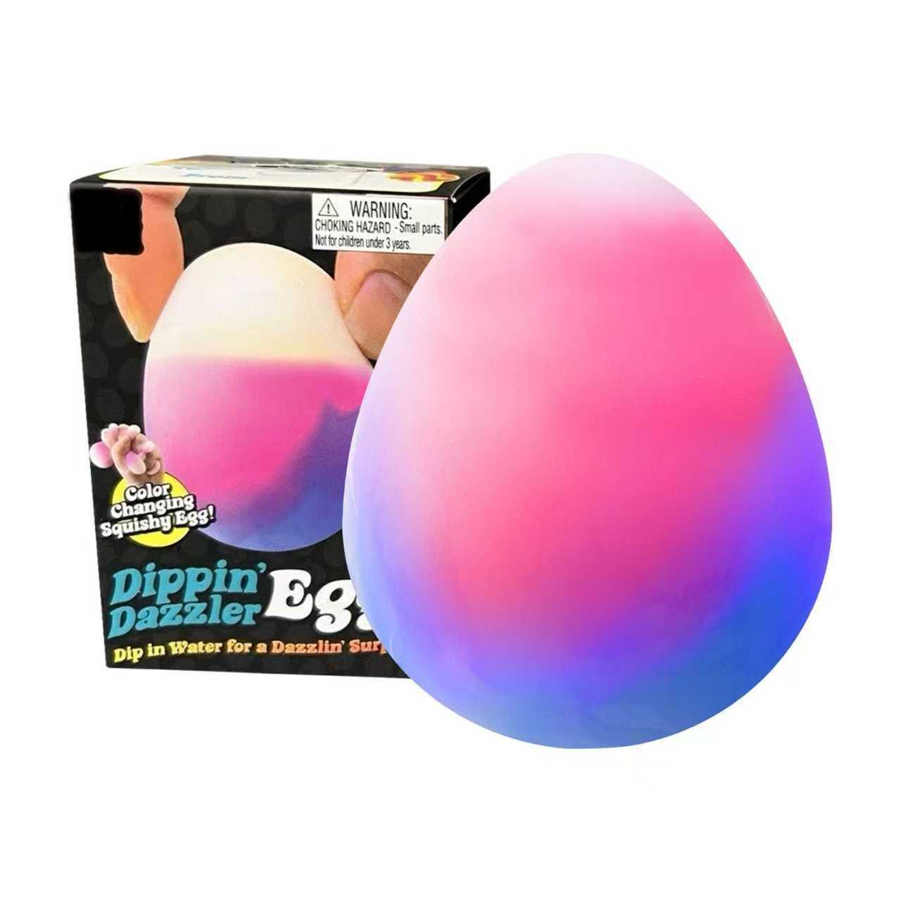 Color Changing Squishy Egg Stress Relief Sensory Toy