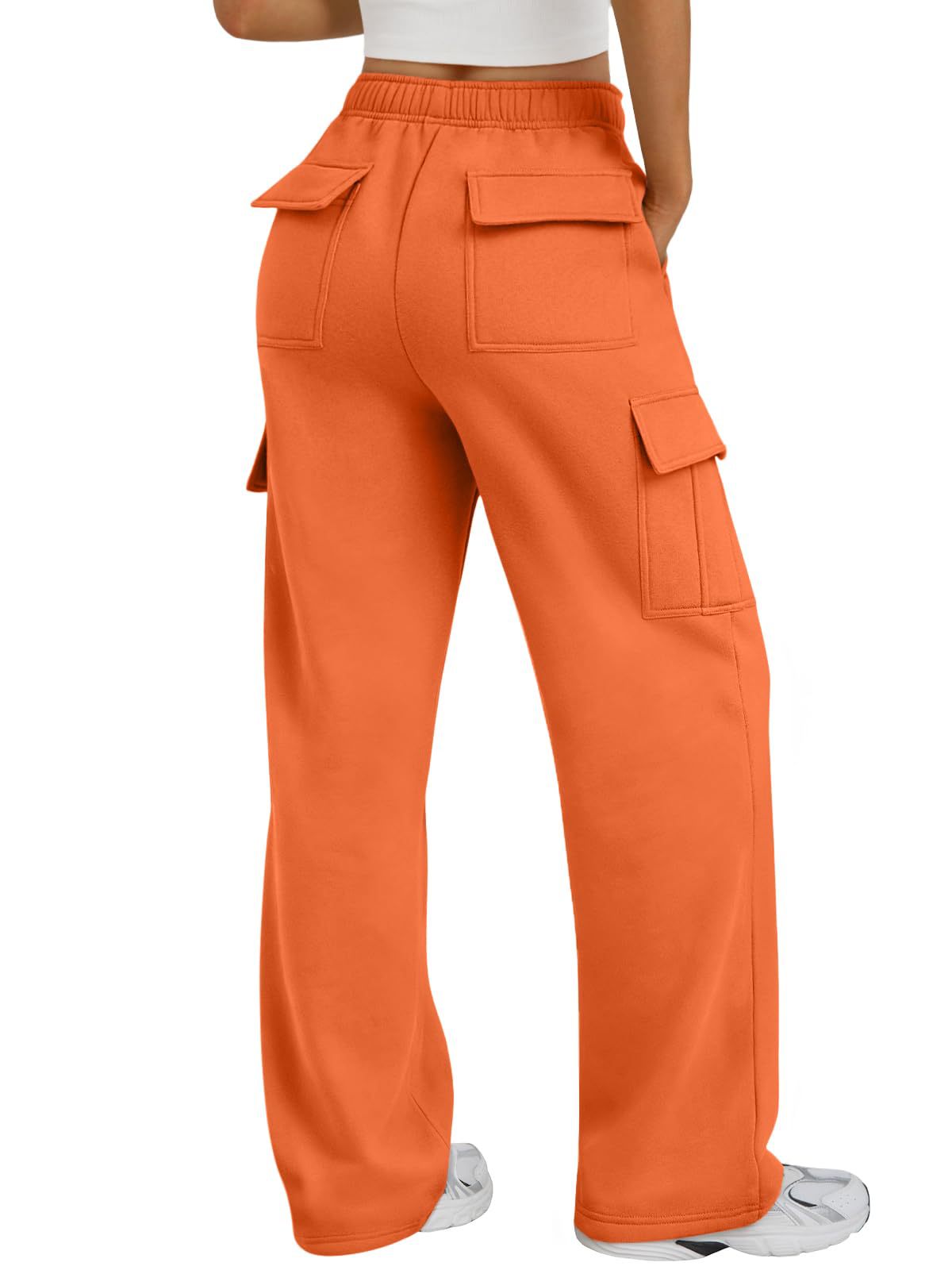 Women's High Waisted Wide Leg Cargo Pants