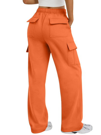 Women's High Waisted Wide Leg Cargo Pants