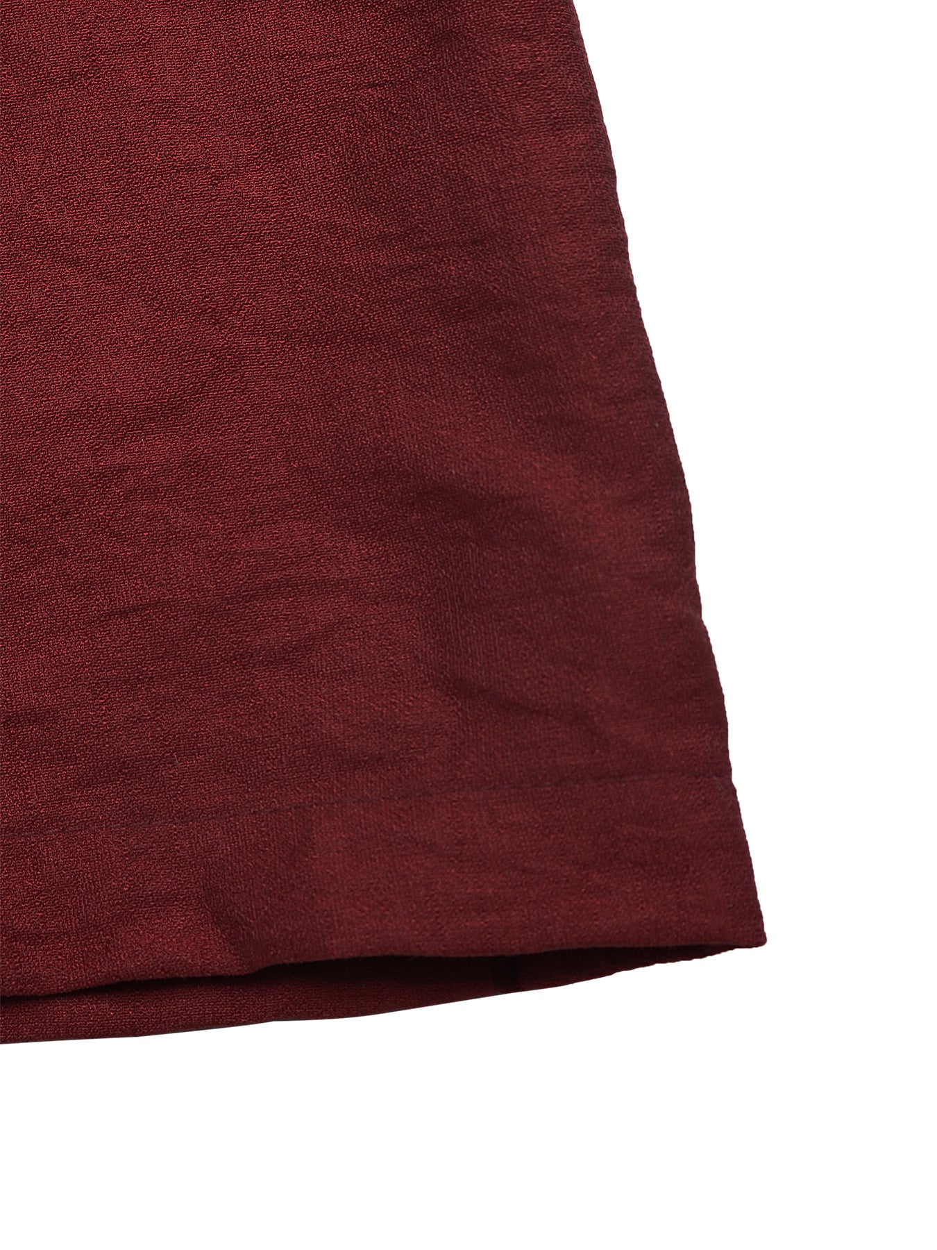 Burgundy Open Back Tie Wide Leg Jumpsuit