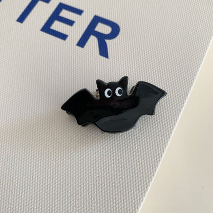 Halloween Ghost Pumpkin Bat Acrylic Mini Claw Clip