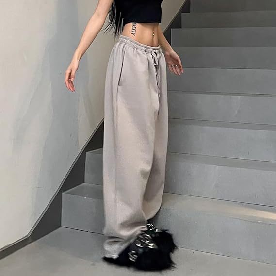 Cozy Wide Leg Sweatpants for Fall Lounge & Streetwear