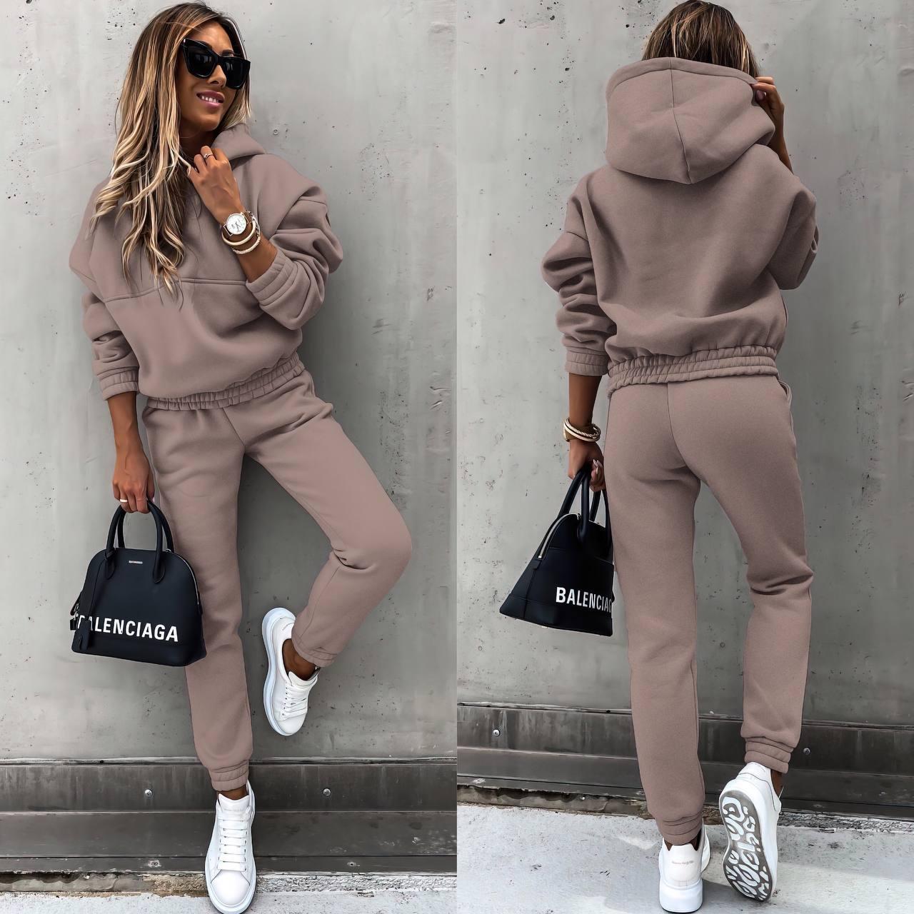 Women's 2 Piece Hoodie Joggers Casual Sweatsuit