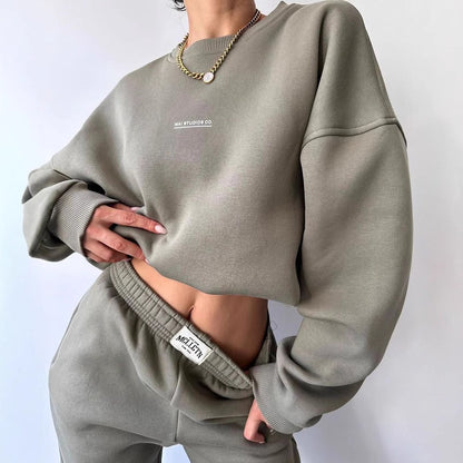 Women's Oversized Sweatshirt Joggers Lounge Matching Set