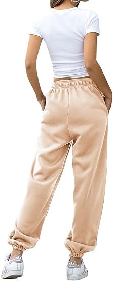 High Waist Loose Fit Sweatpants | Casual Jogger Pants Women