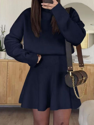 Women's Sweater Skirt Set Casual Knit Two Piece