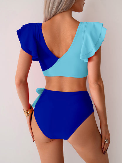 Women’s Bikini Swimsuit - High-Waisted Two-Piece Set