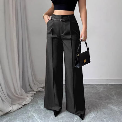 Women's High Waisted Wide Leg Business Casual Dress Pants