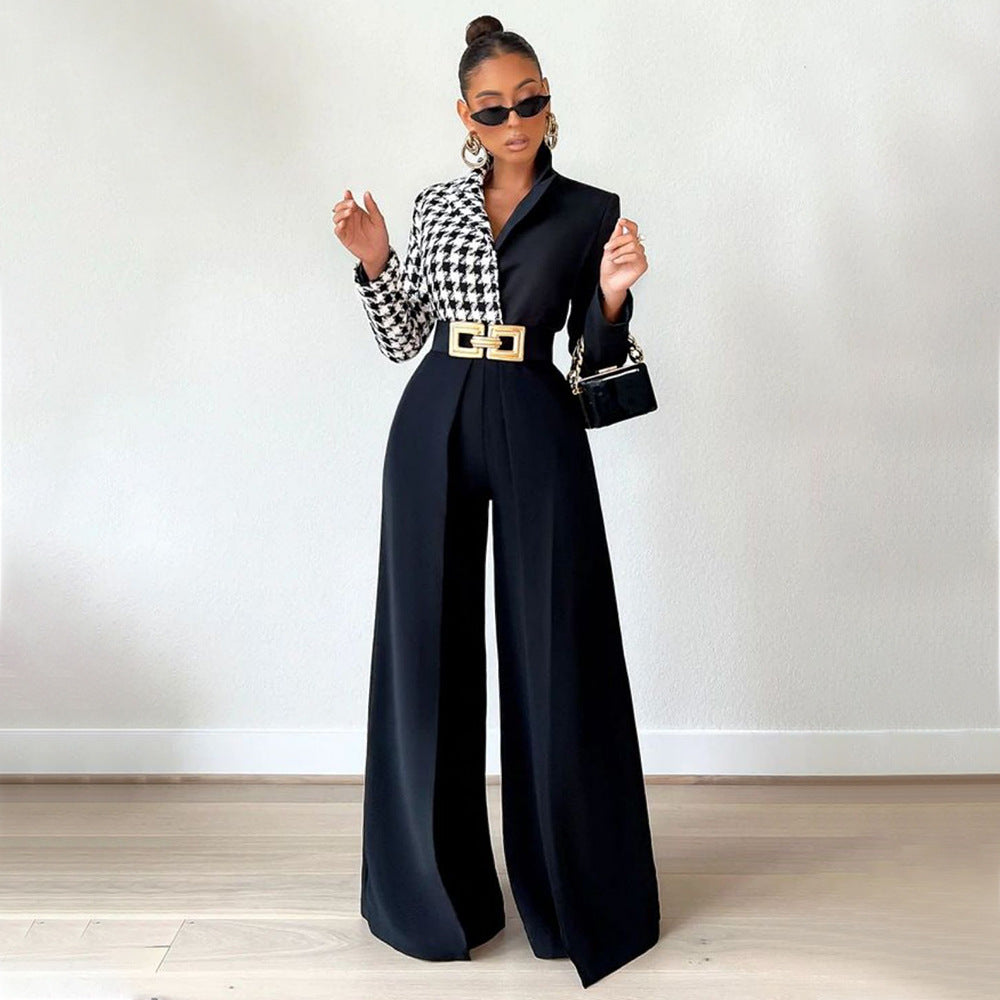 Women's High Waist Wide Leg Pants Flowy Loose Casual